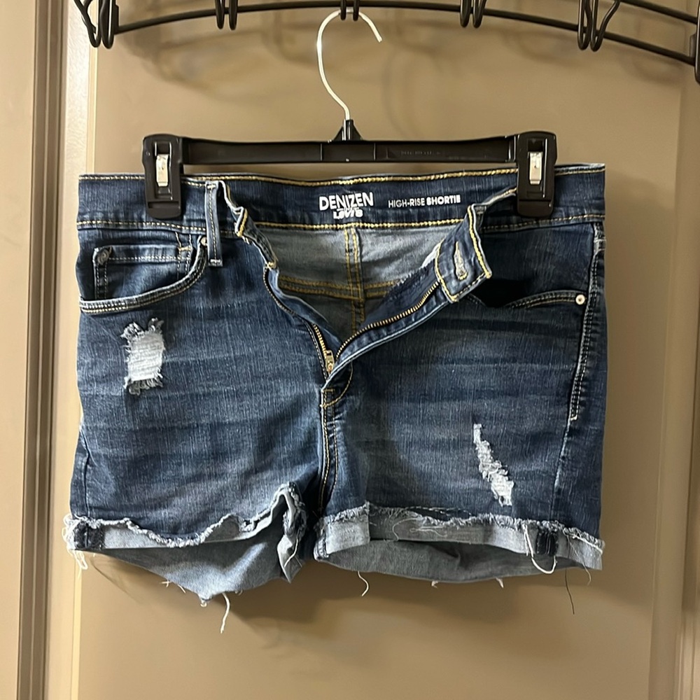 Levi’s High Rise Jean Shorts